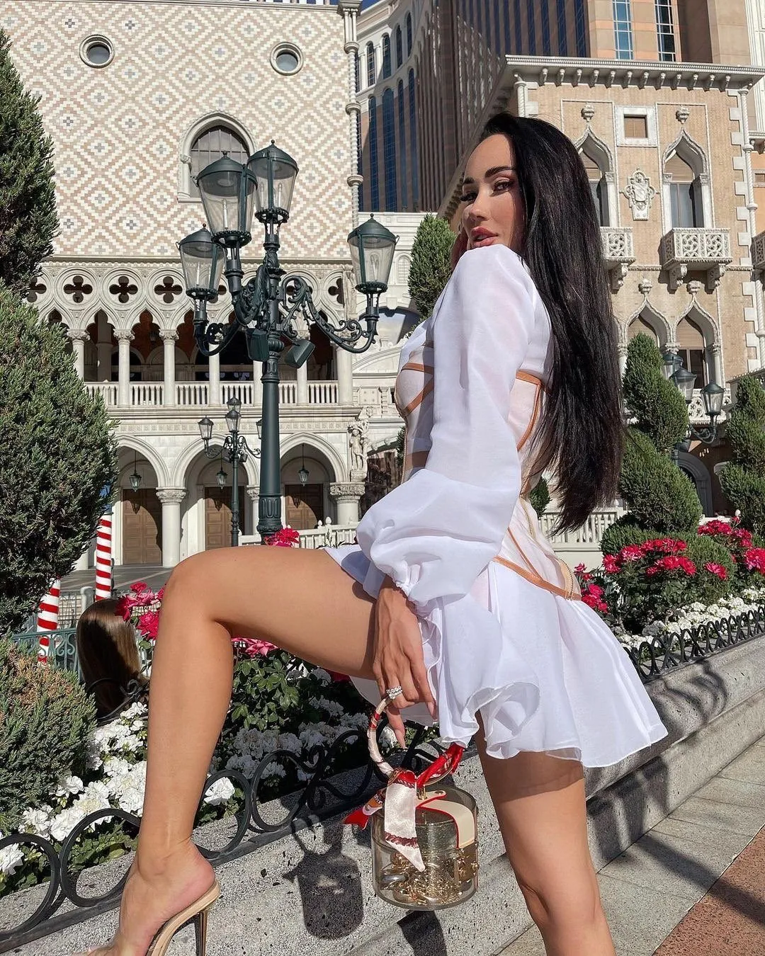 Joy White Mini Dress