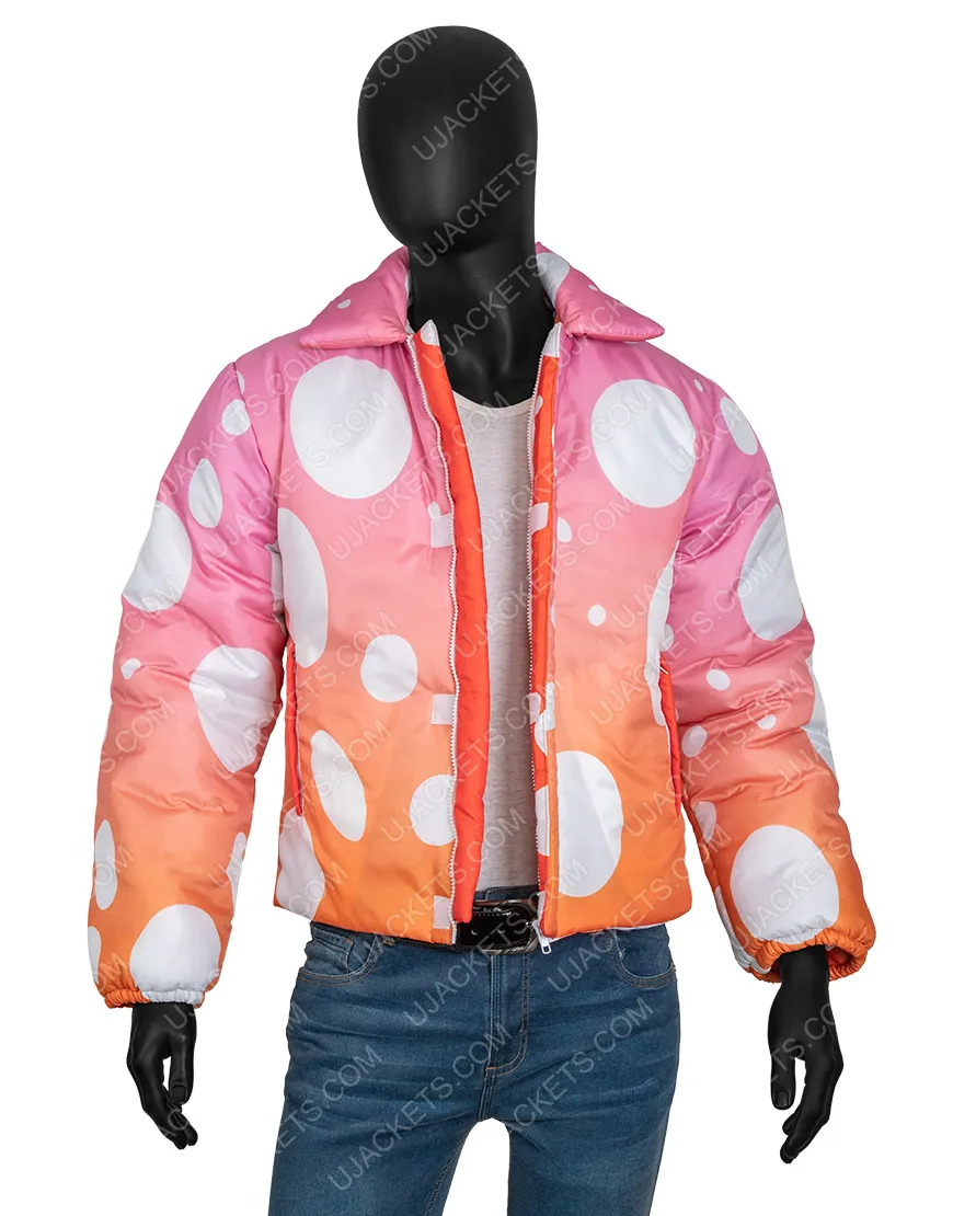 Justin Bieber Peaches Puffer Jacket | Peaches 2021 Tri-Color Jacket