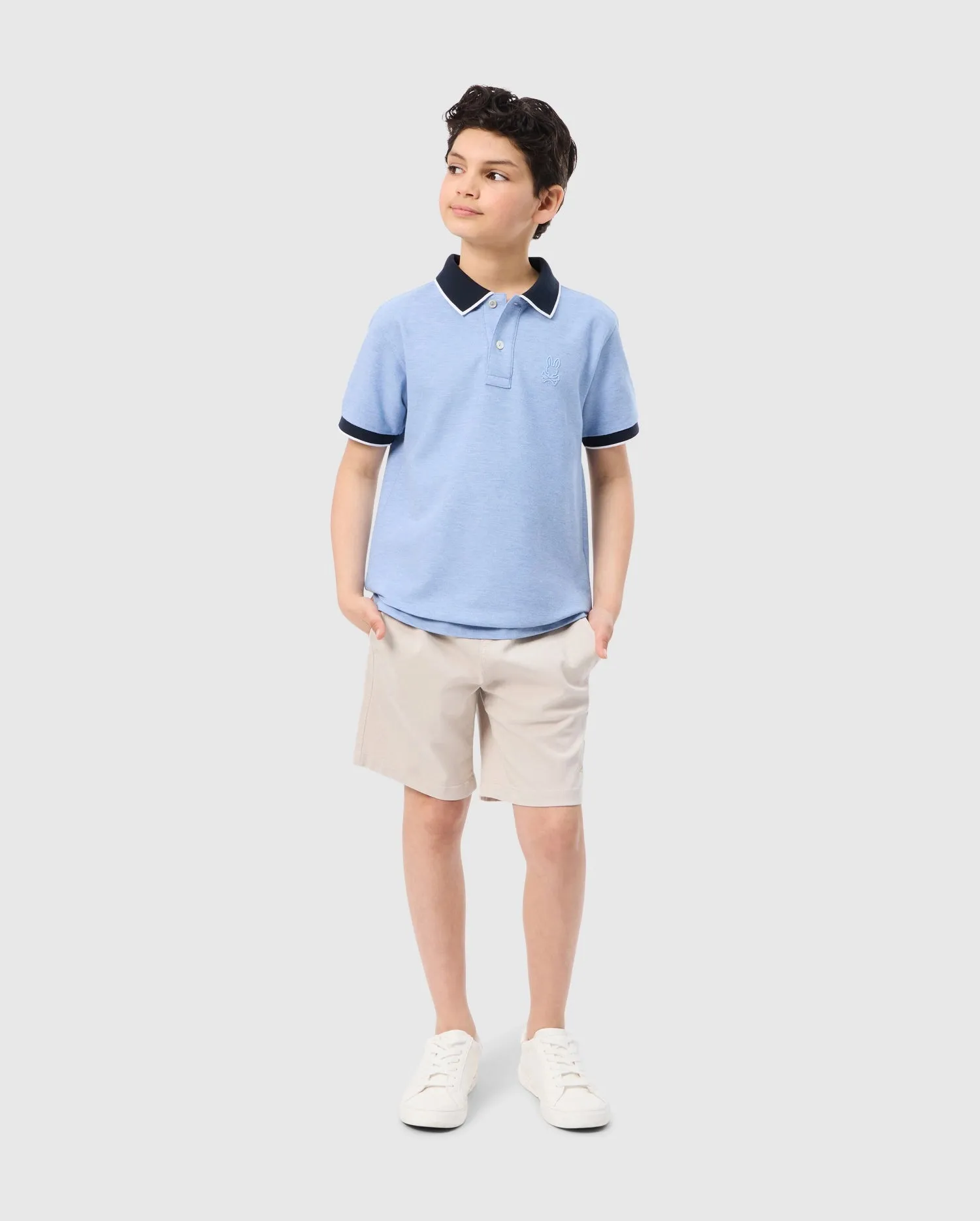 KIDS WINDCREST PIQUE POLO SHIRT - B0K592C200