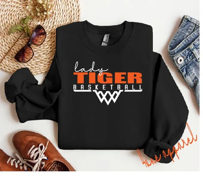 Lady Tiger Basketball Apparel