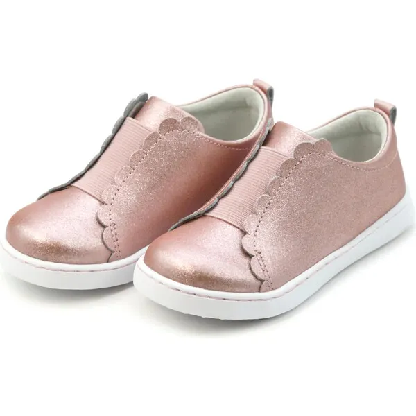 L'Amour Phoebe Slip On Sneaker, Glitter Pink