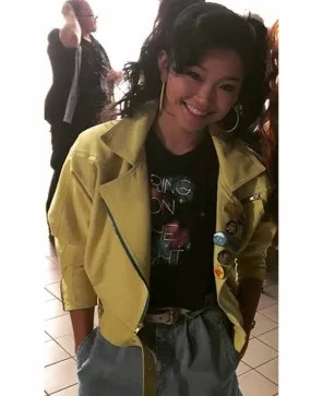 Lana Condor X-Men Apocalypse Jubilee Yellow Jacket - UJackets