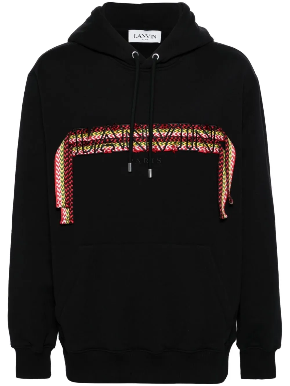 Lanvin - Sweat à capuche black Curb