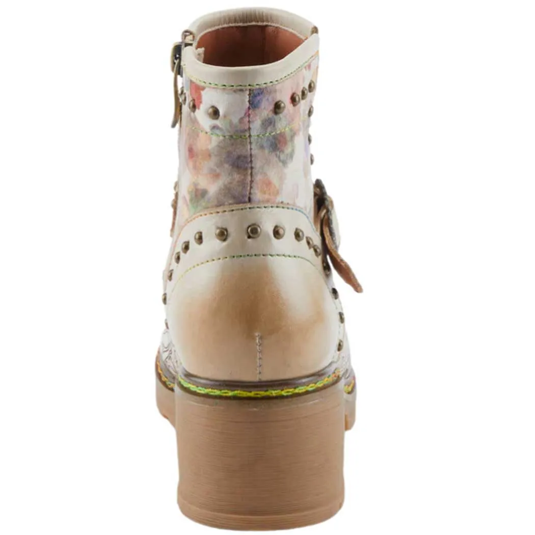 L'Artiste by Spring Step Branchout Boots Beige Multi (Women's)