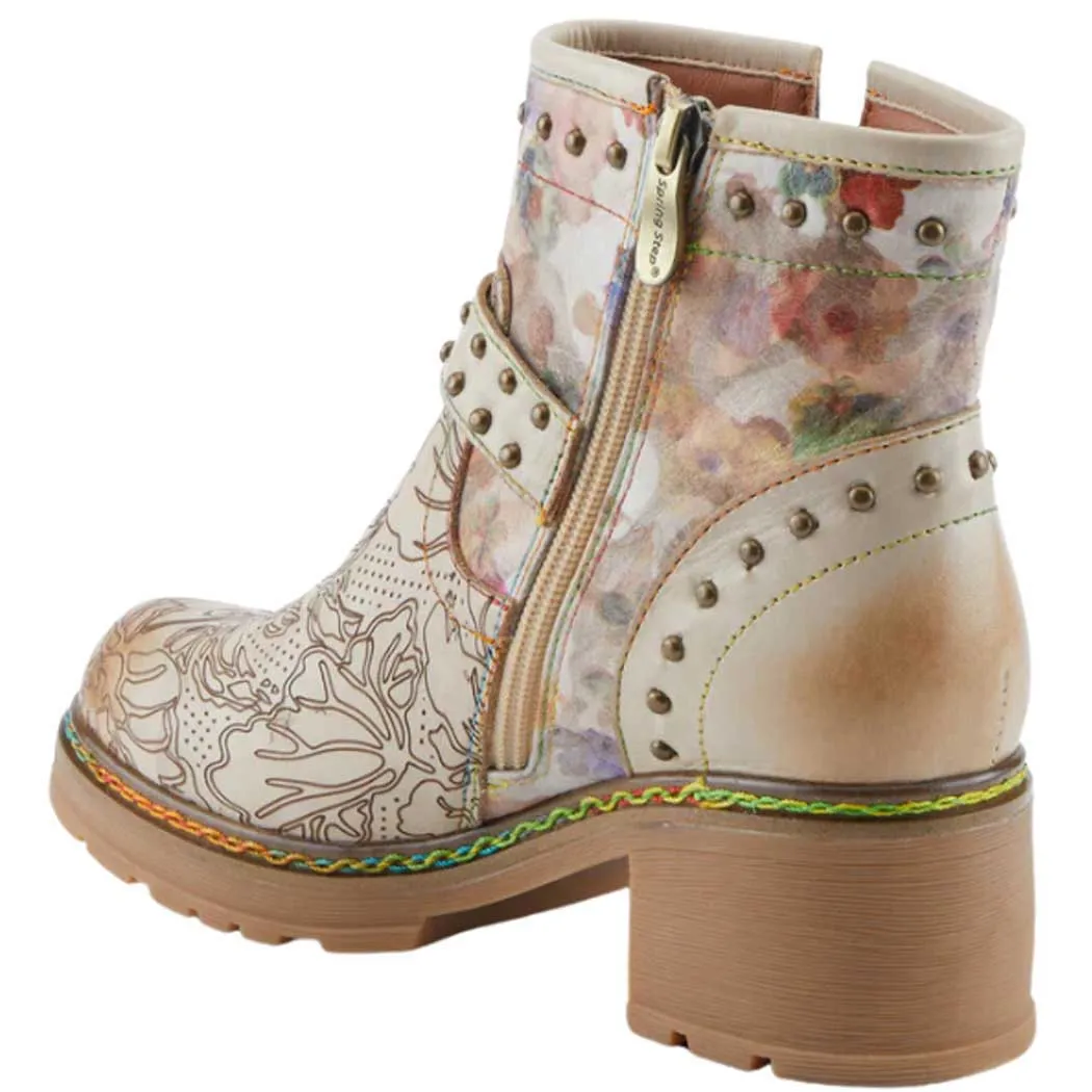 L'Artiste by Spring Step Branchout Boots Beige Multi (Women's)