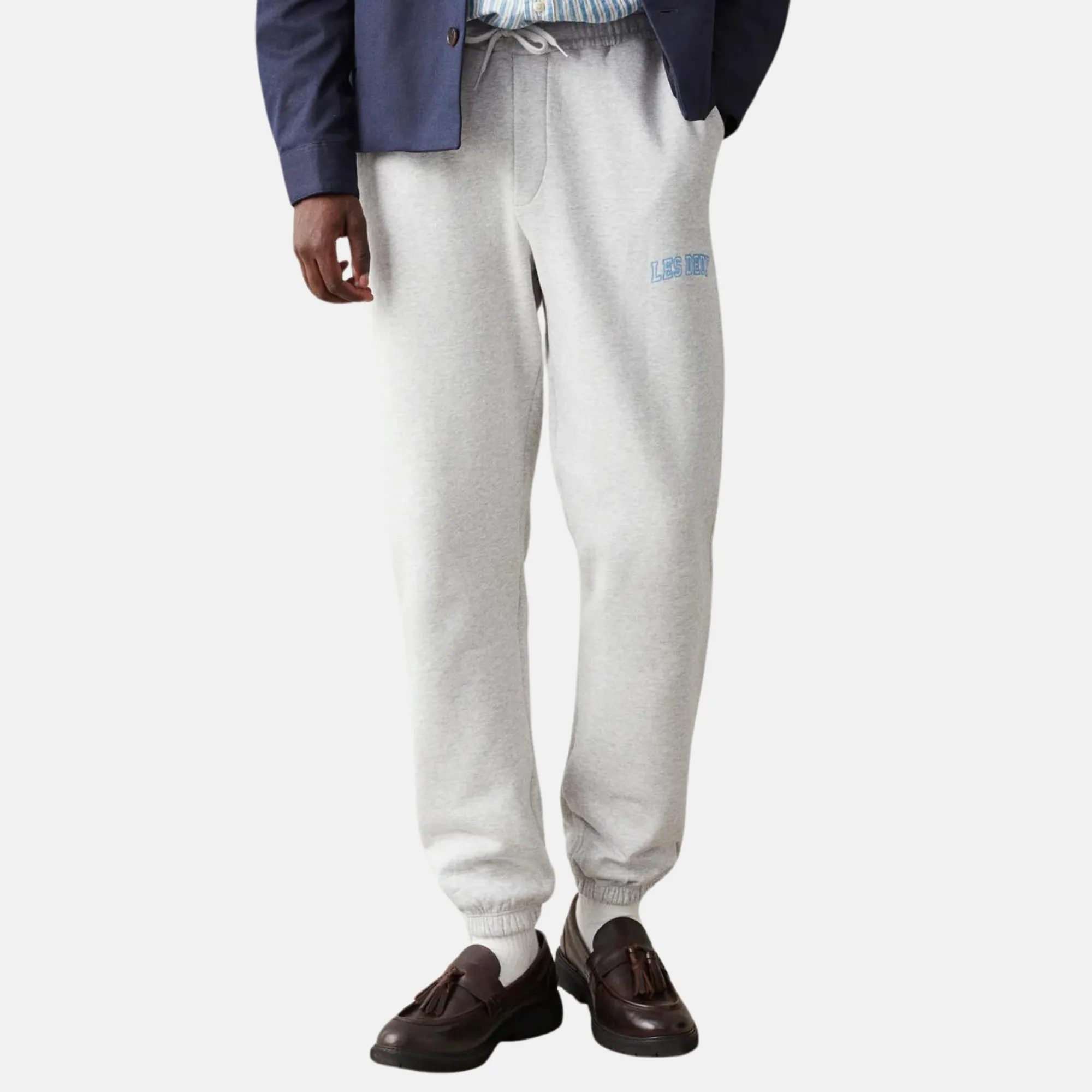 Les Deux Washed Denim Blue Blake Sweatpants 2.0