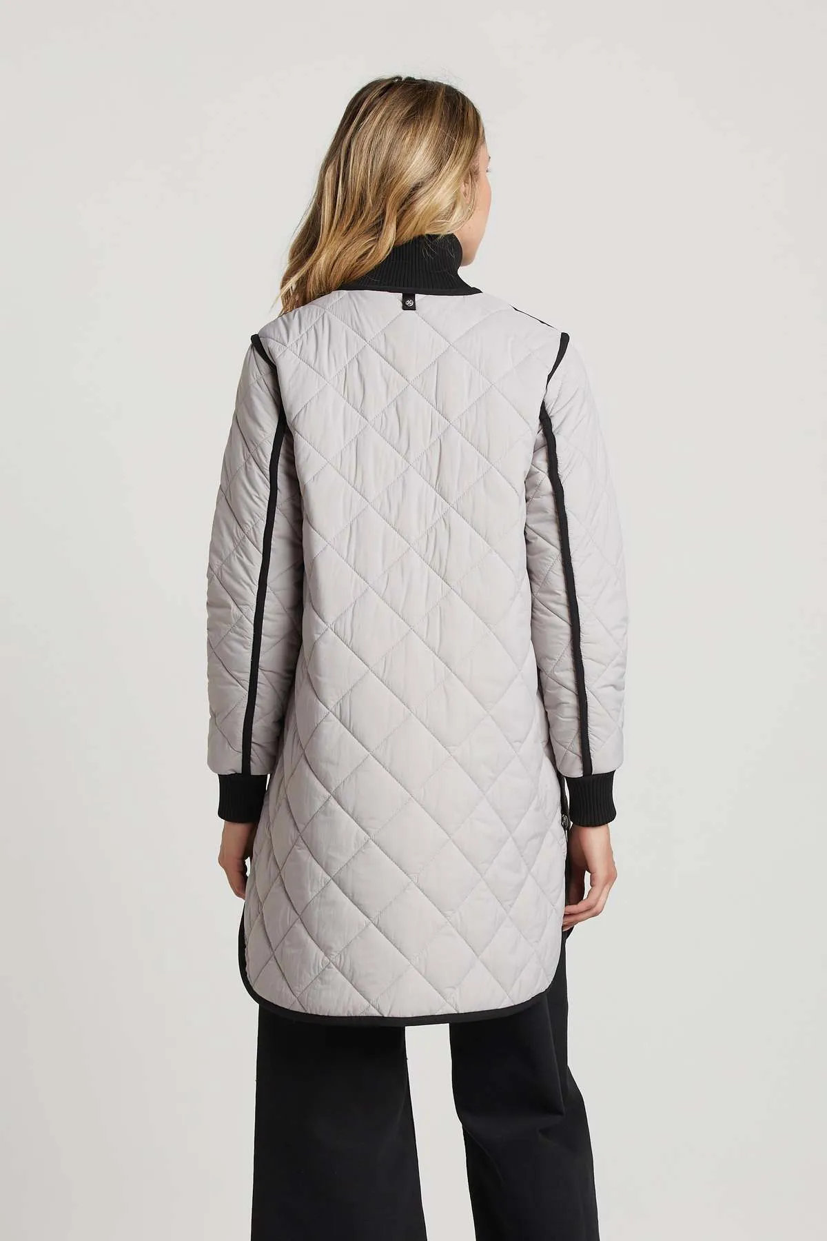 Libby Quilted Coat - Cloud