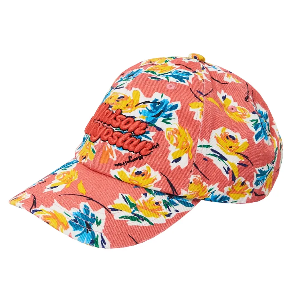 Maison Mangostan Child Flowers Cap Pink