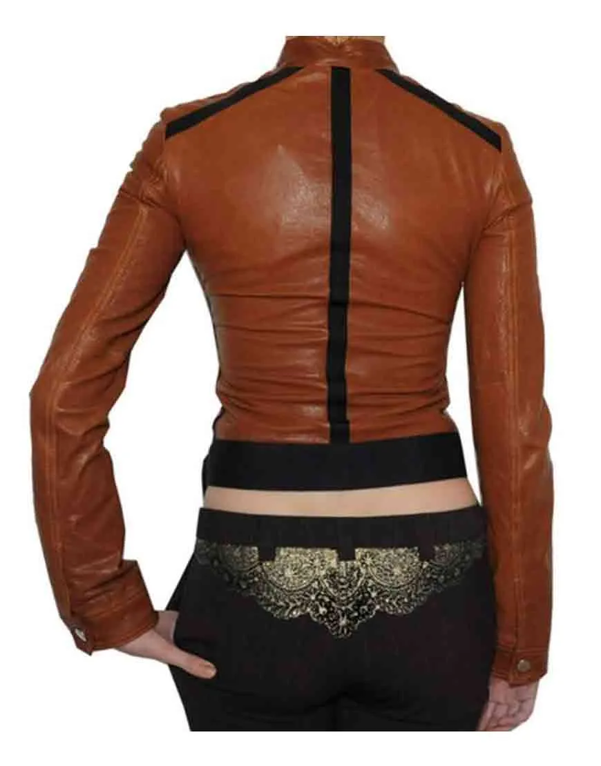 Marg Helgenberger CSI Catherine Willows Leather Jacket - UJackets