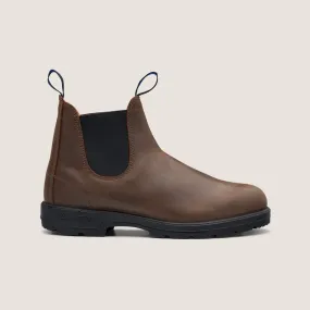 Men's Thermal  Chelsea Boots  -  Antique Brown