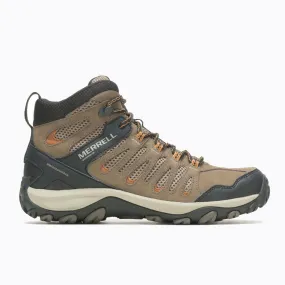 Merrell J037136 Womens Crosslander 3 Mid Wp Shoes Boulder