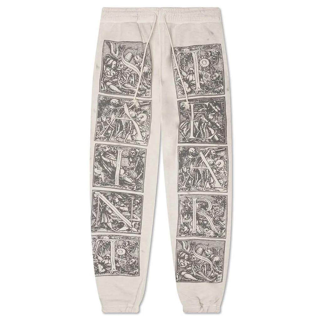 Mural Sweatpants - Grey