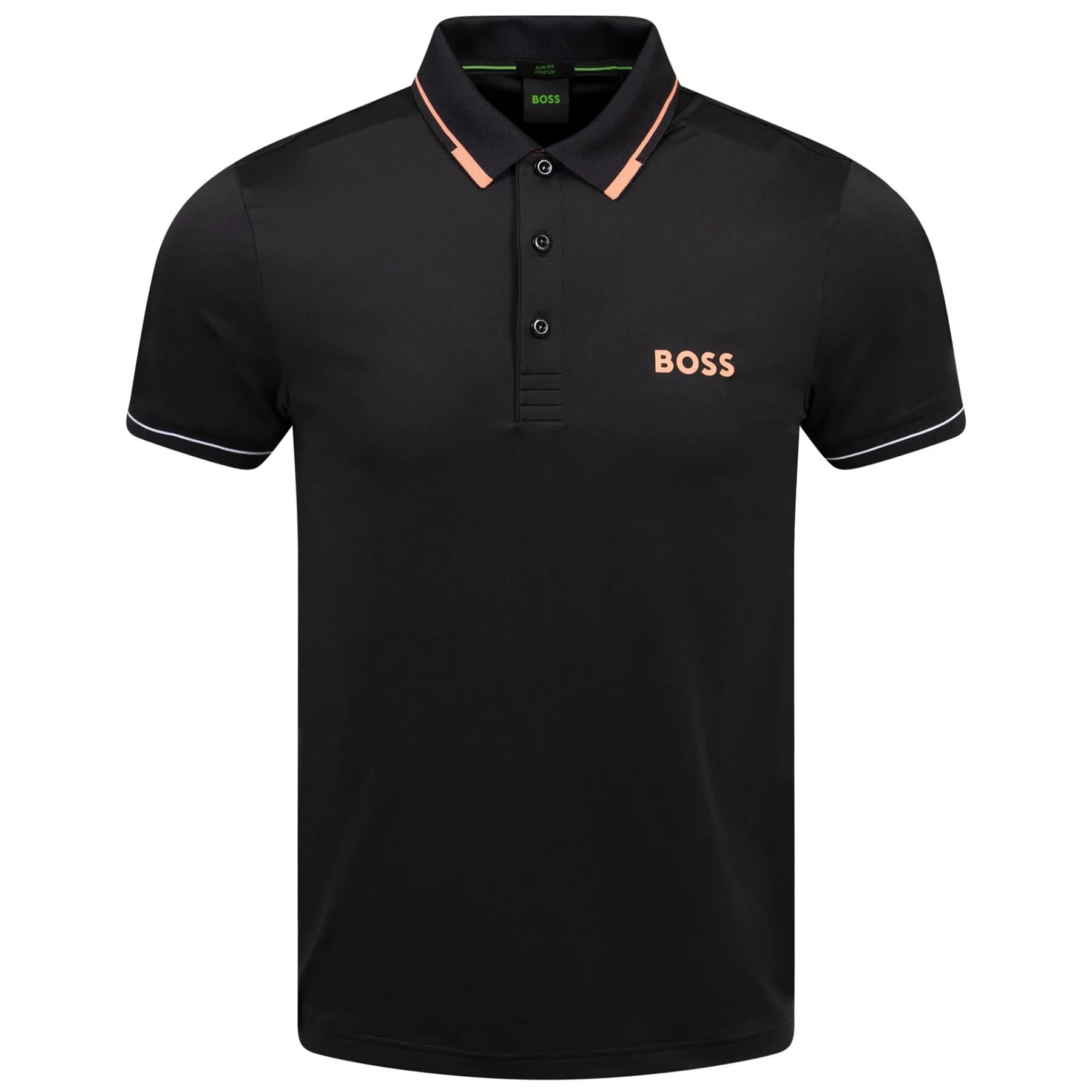 Paul Pro Slim Fit Polo Black - SU24