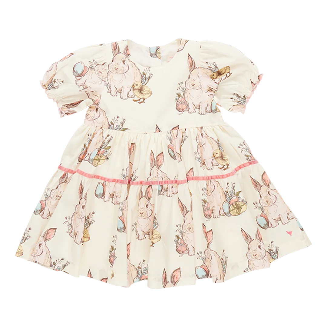 Pink Chicken - Maribelle Dress Bunny Friends