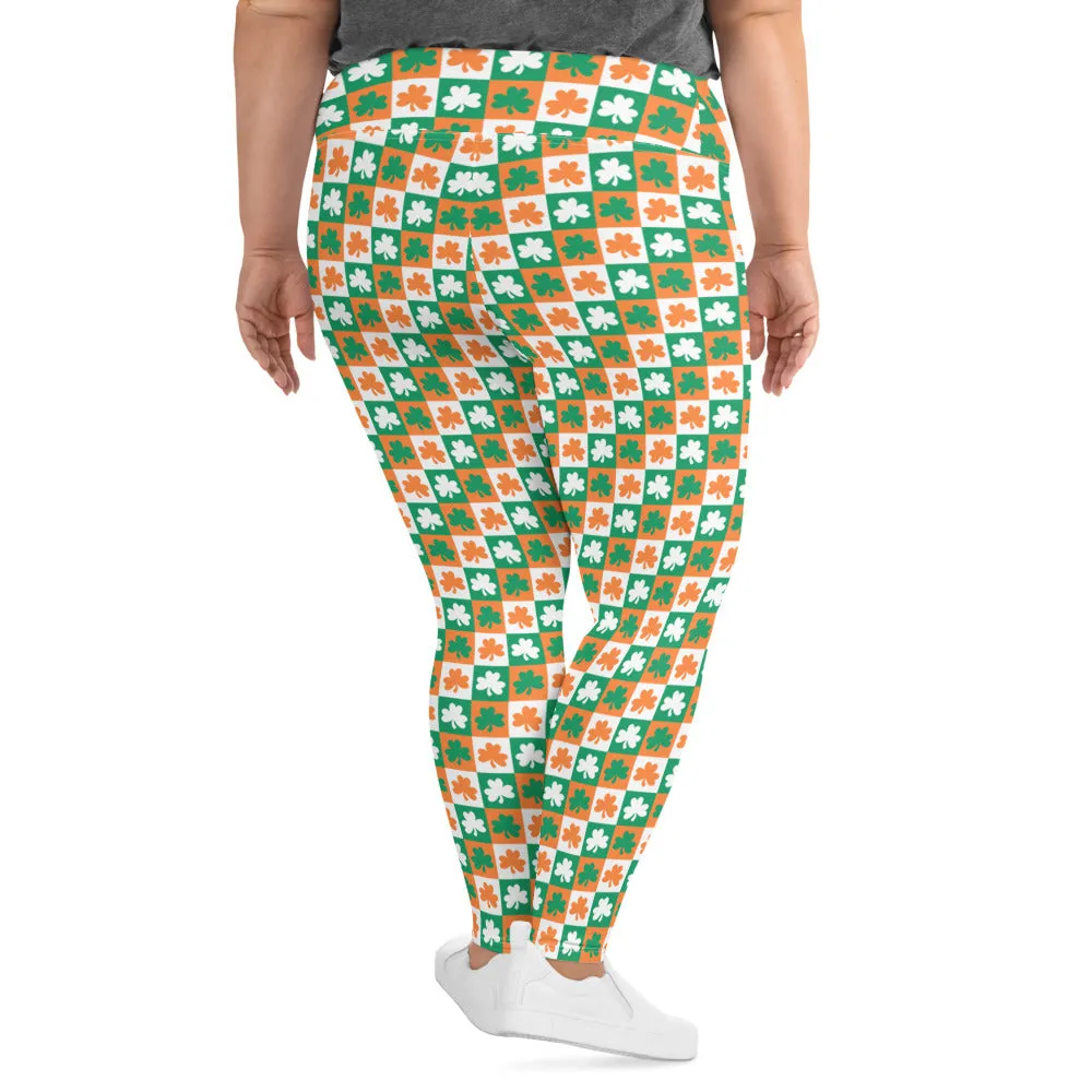 Plus Size Leggings St Patrick's Day