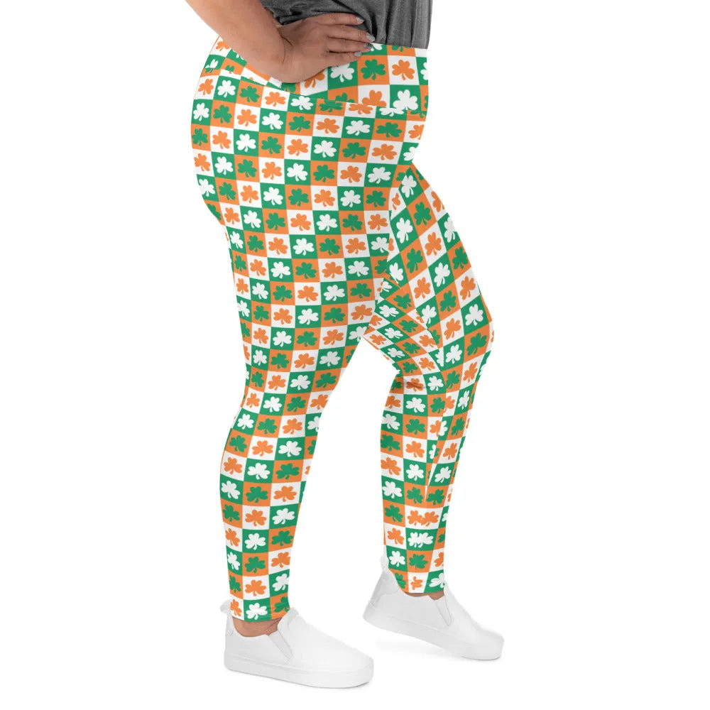 Plus Size Leggings St Patrick's Day