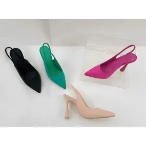 Pointed Toe Short Heel