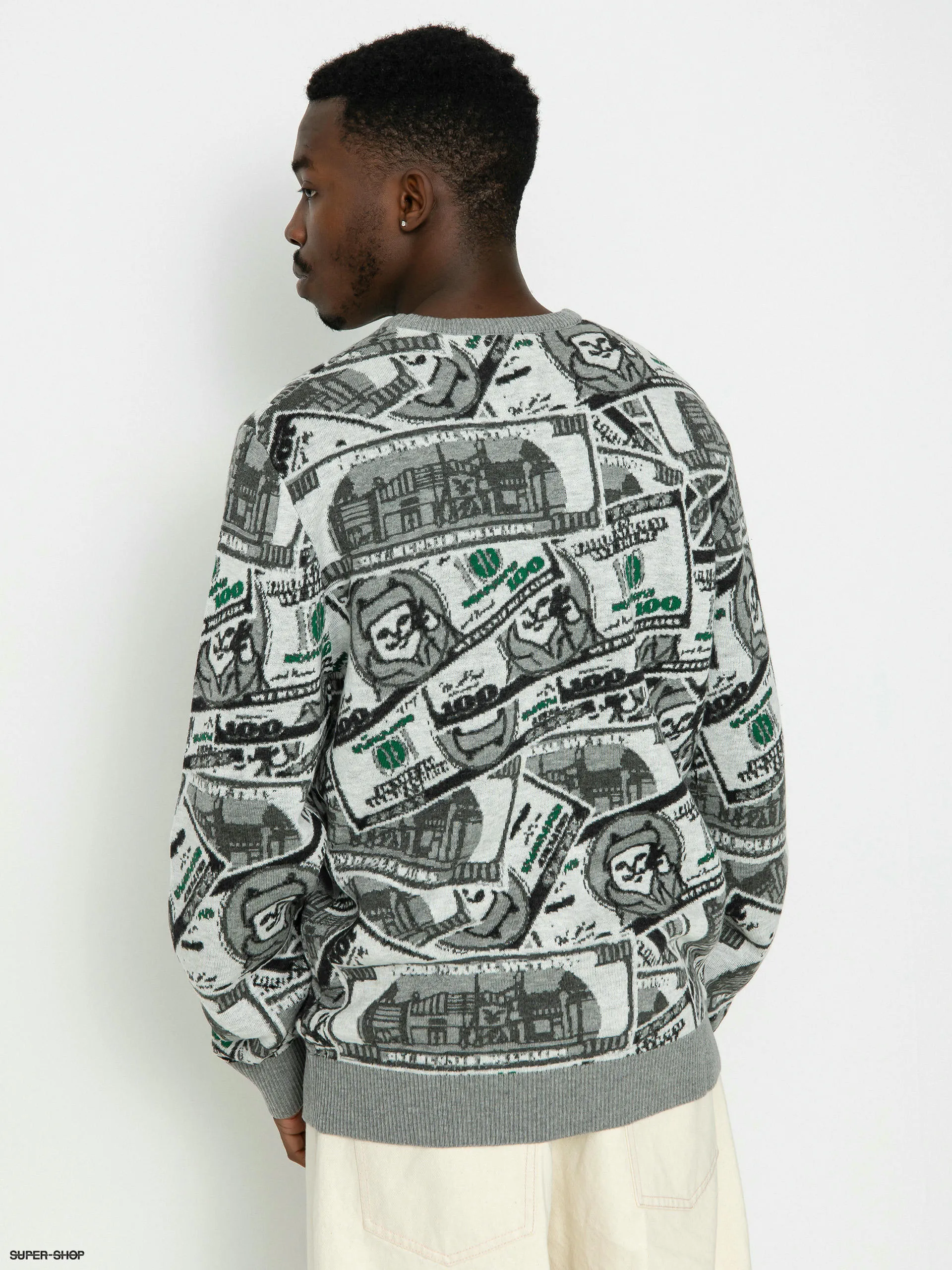 RipNDip Moneybag Sweater (olive)