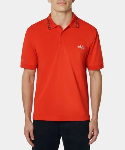 Robert Graham Finish Line Short Sleeve Polo