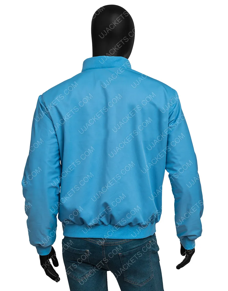 Ryan Reynolds Free Guy Jacket - Guy Blue Bomber Jacket