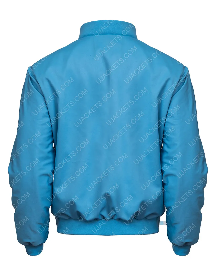 Ryan Reynolds Free Guy Jacket - Guy Blue Bomber Jacket