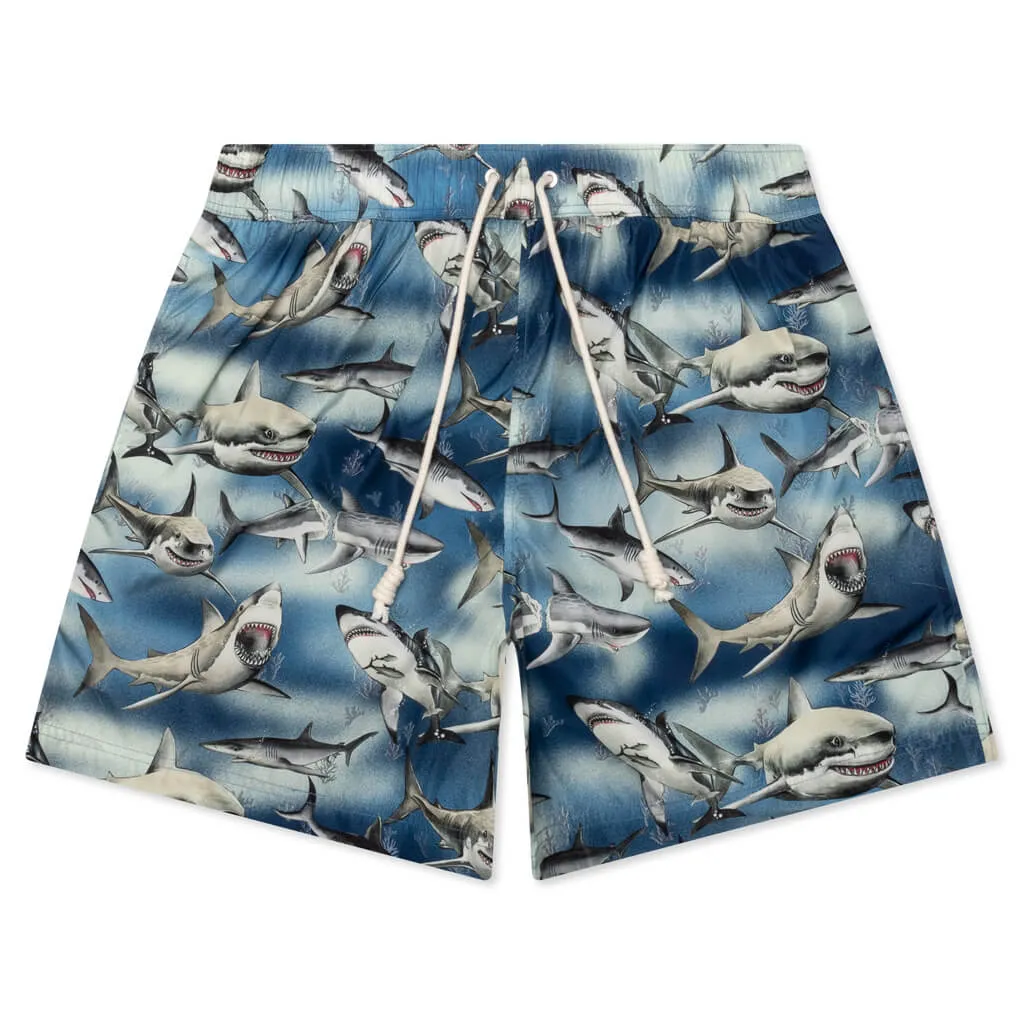 Sharks Swimshorts - Blue/Black