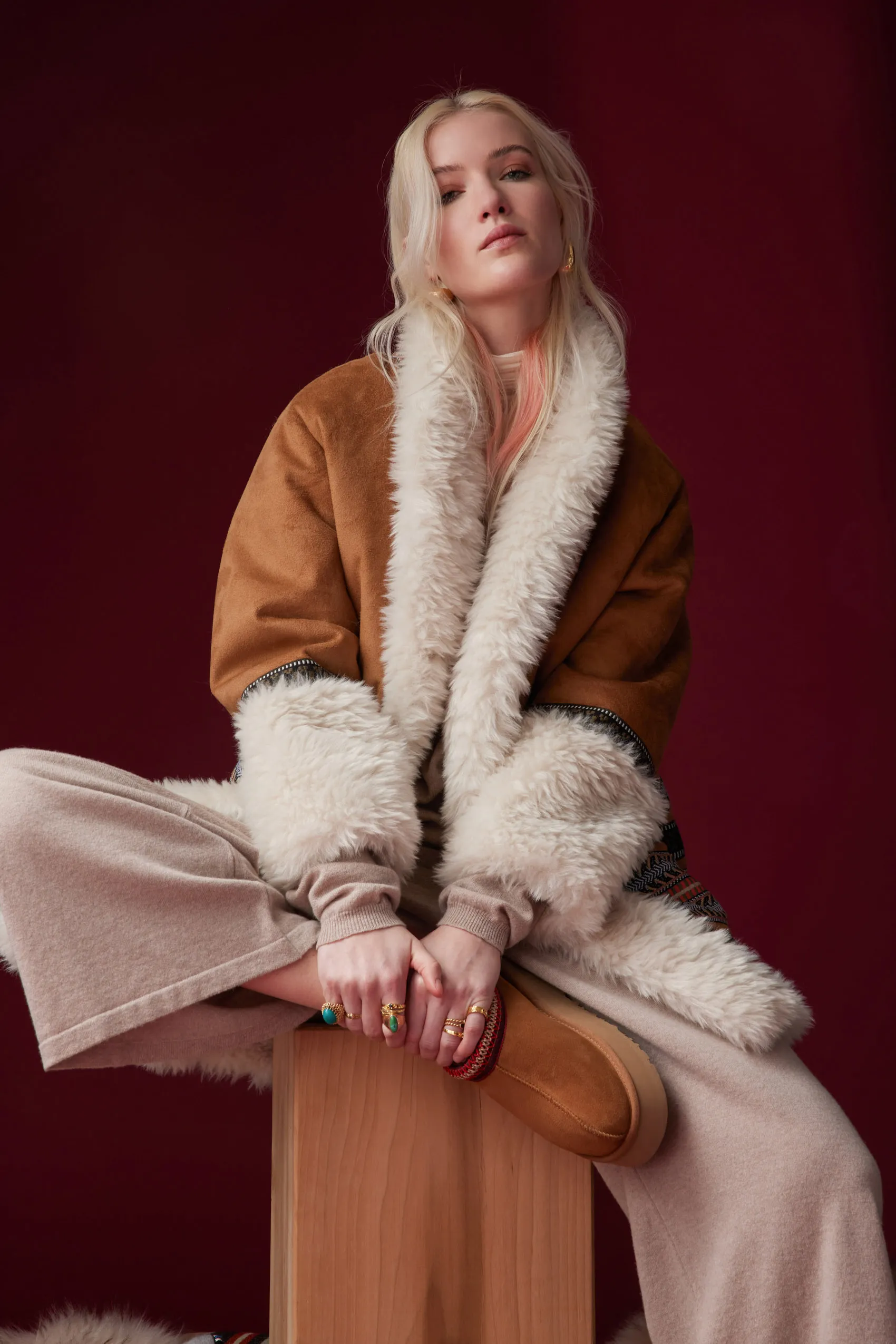 Sheepskin jacket 