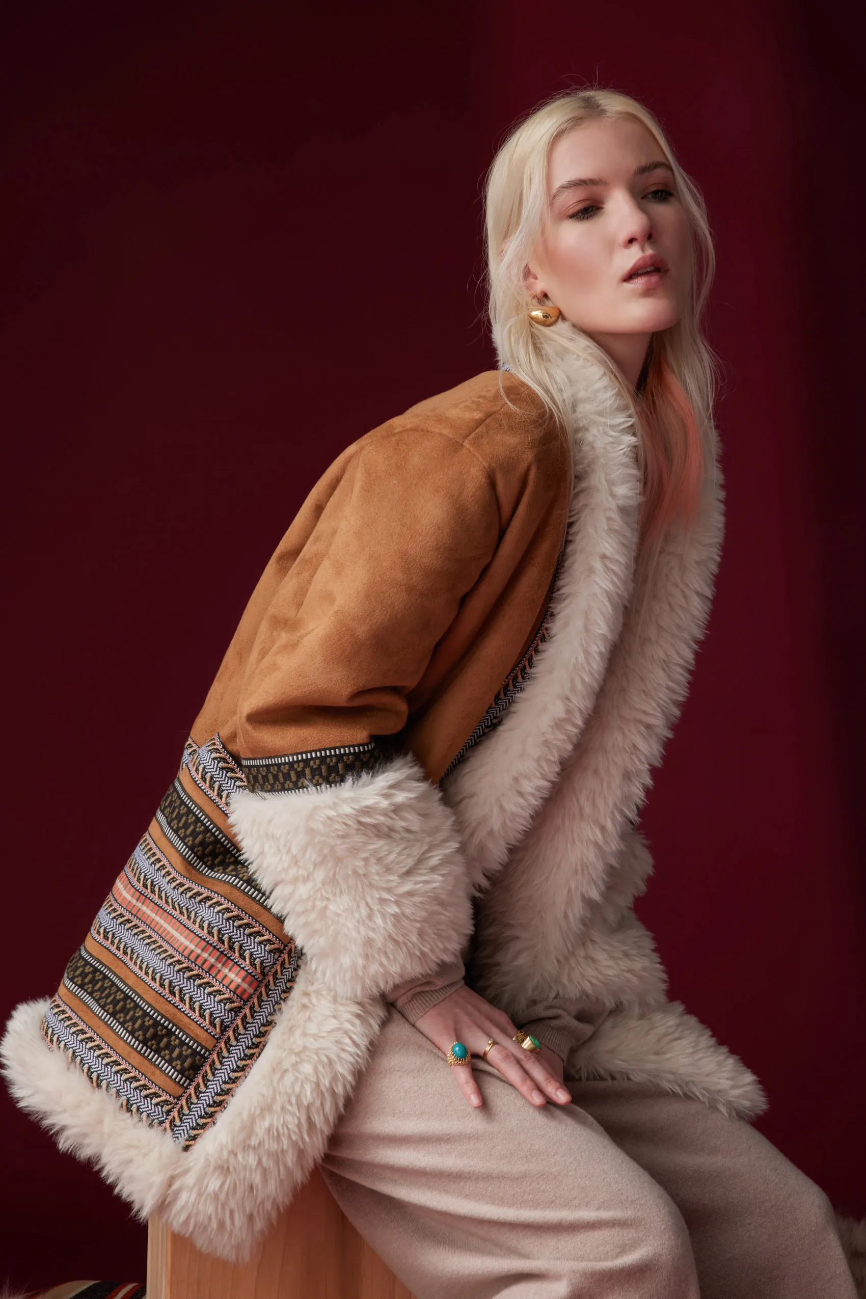 Sheepskin jacket 