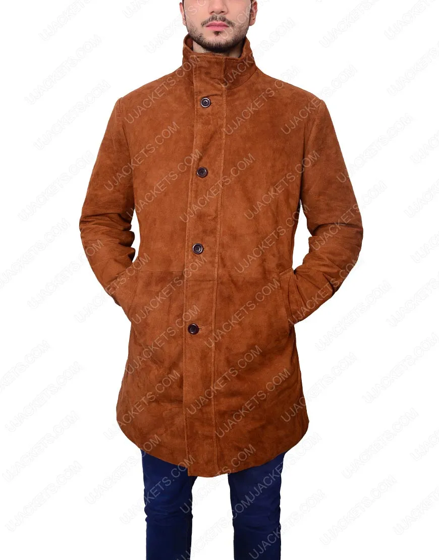 Sheriff Walt Longmire Coat - Robert Taylor Suede Jacket