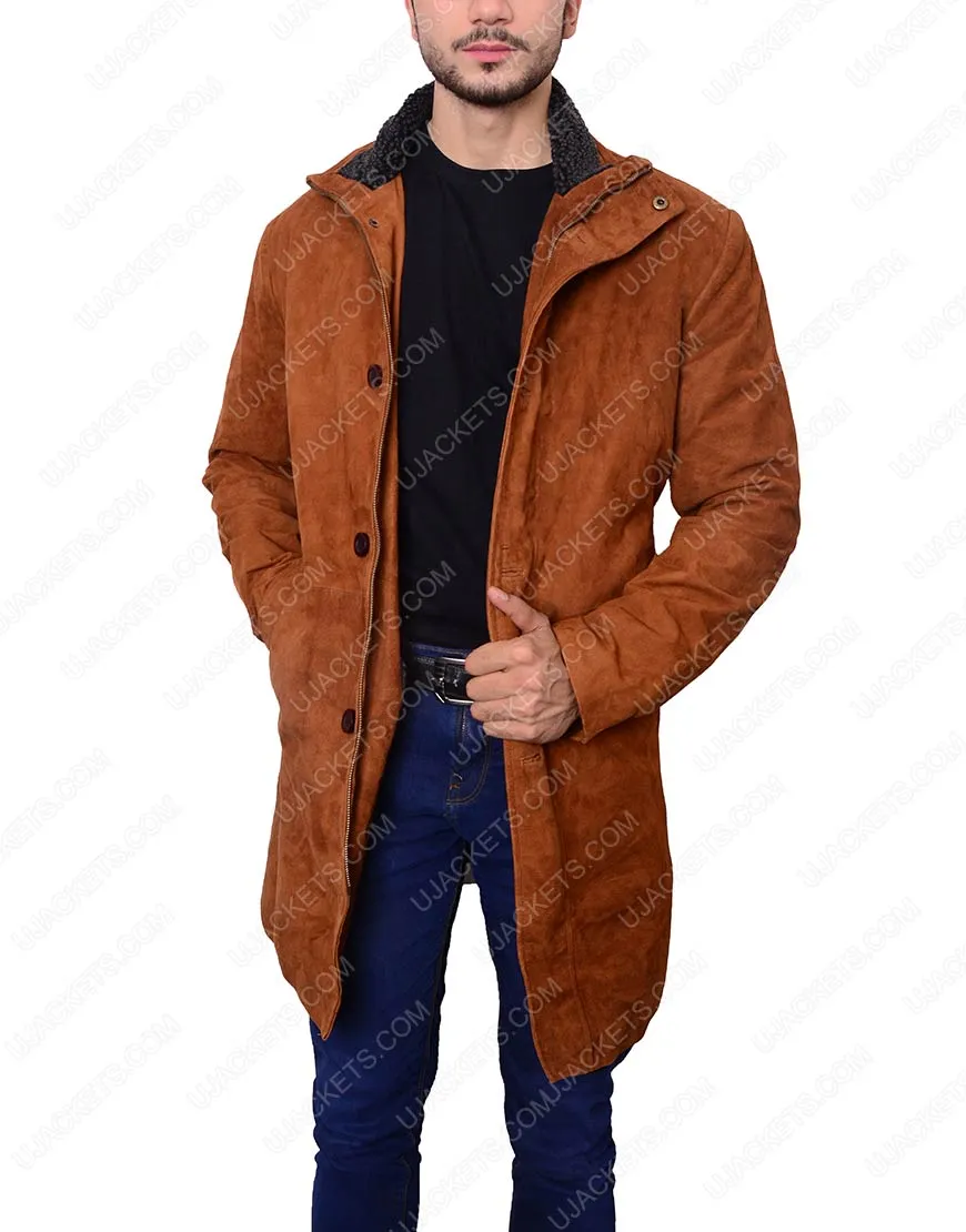 Sheriff Walt Longmire Coat - Robert Taylor Suede Jacket