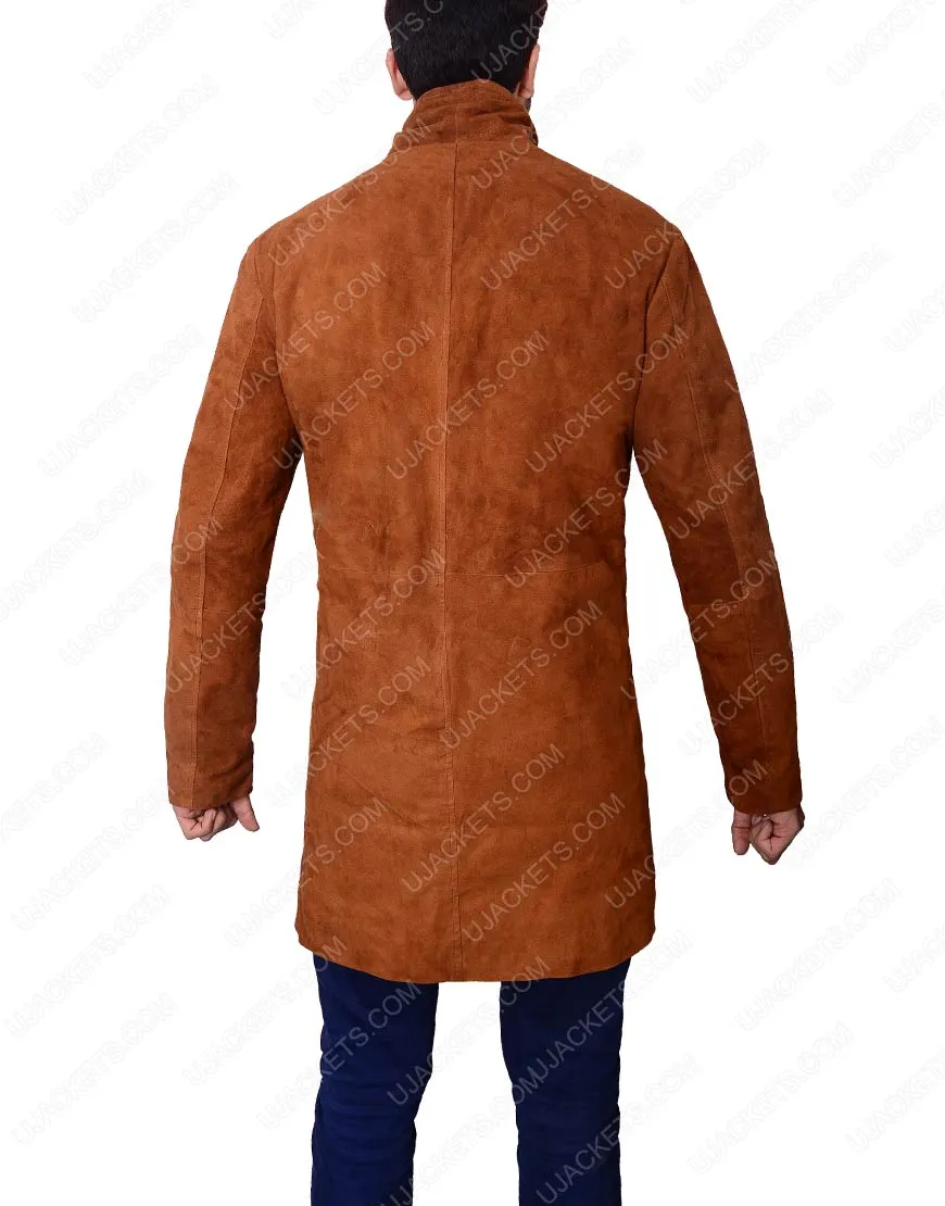 Sheriff Walt Longmire Coat - Robert Taylor Suede Jacket