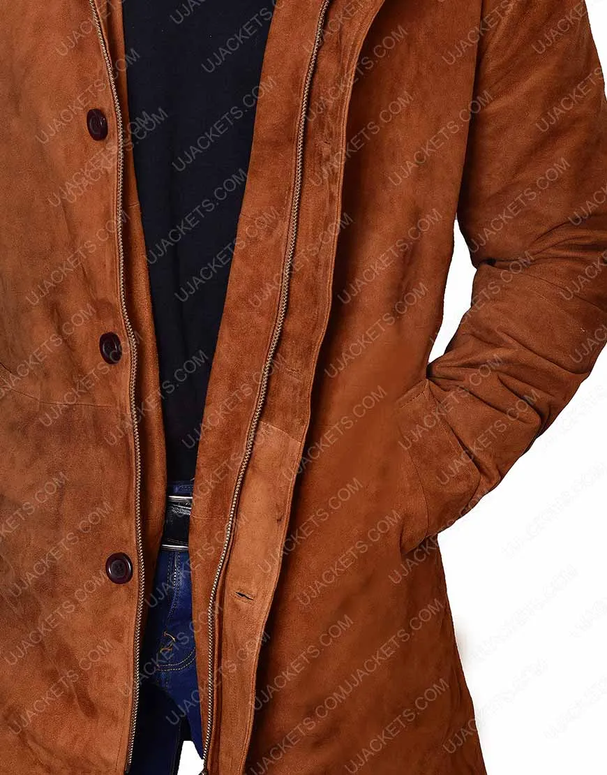 Sheriff Walt Longmire Coat - Robert Taylor Suede Jacket