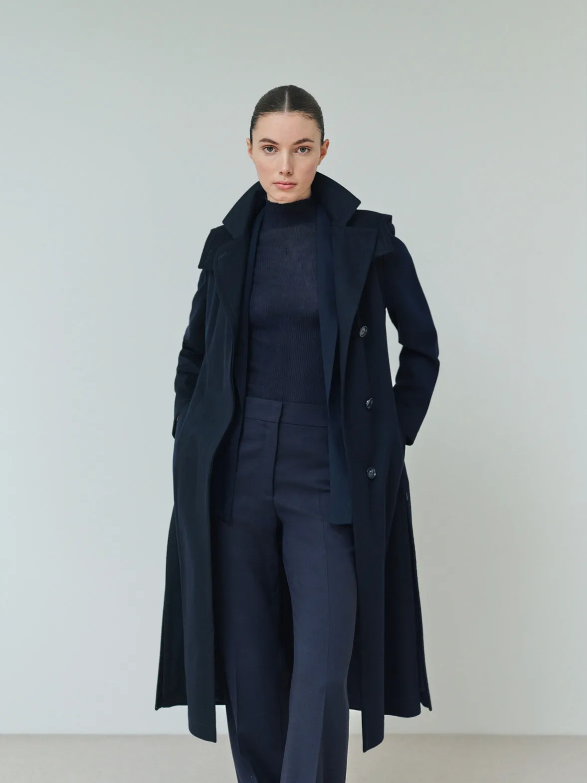 Storm System Cashmere Coat