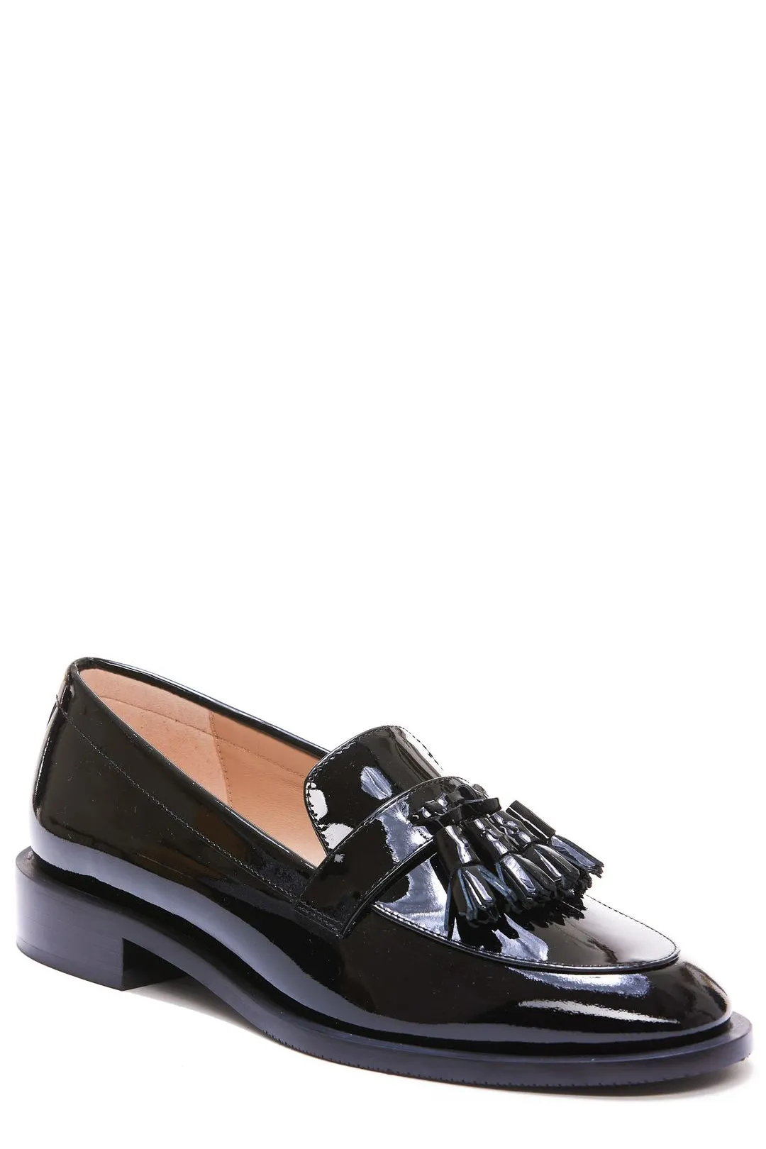 Stuart Weitzman Tassle Detailed Round-Toe Loafers