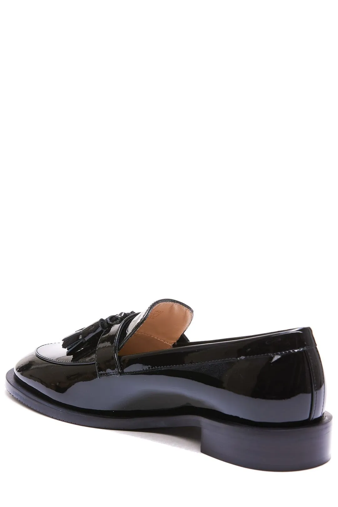 Stuart Weitzman Tassle Detailed Round-Toe Loafers