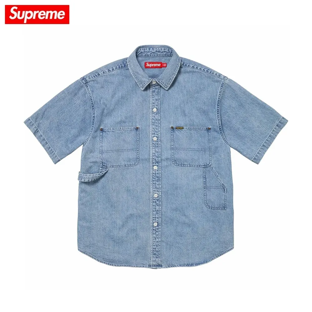 Supreme  |Unisex Street Style Shirts