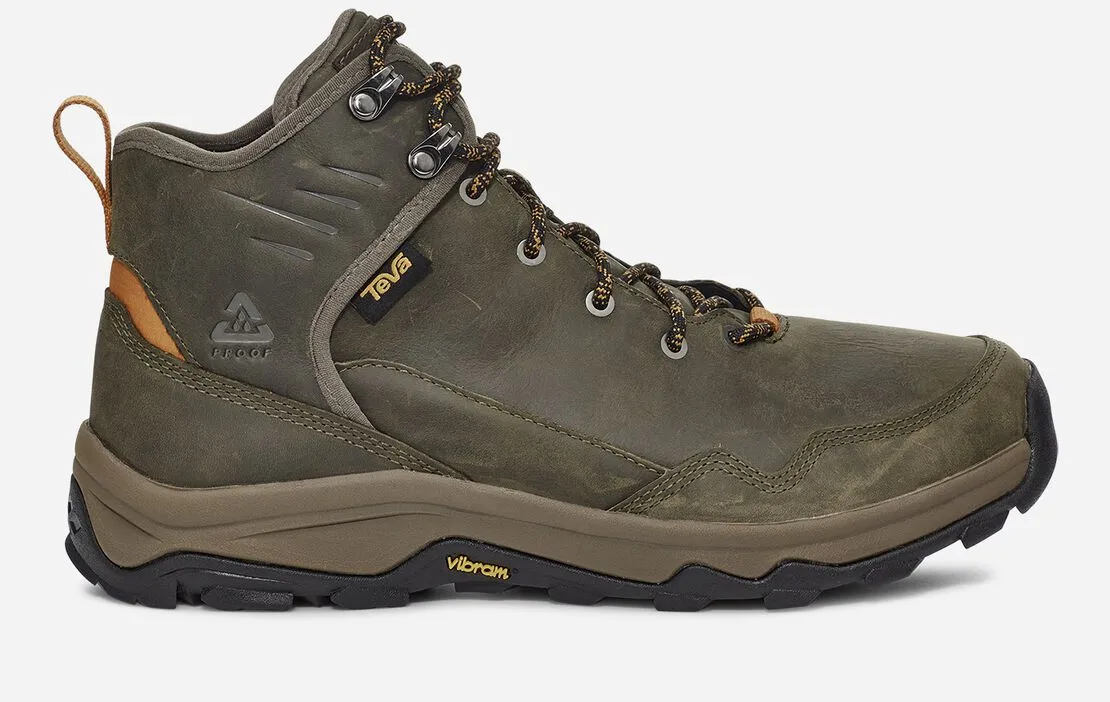 Teva Mens Riva Mid Hiking Boots- Dark Olive