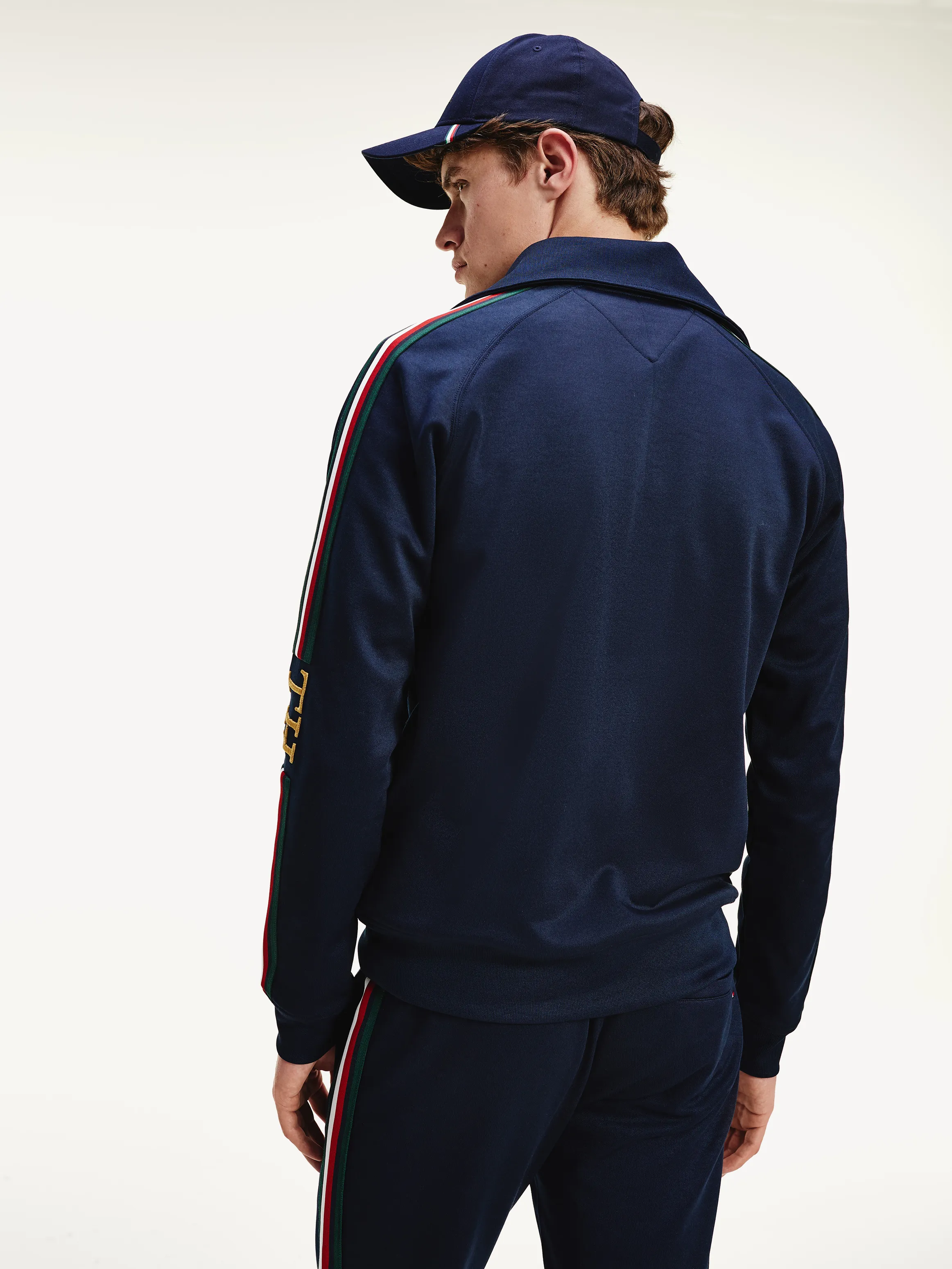 Th Monogram Embroidery Zip-thru Sweatshirt | Sweatshirts & Hoodies | Tommy Hilfiger