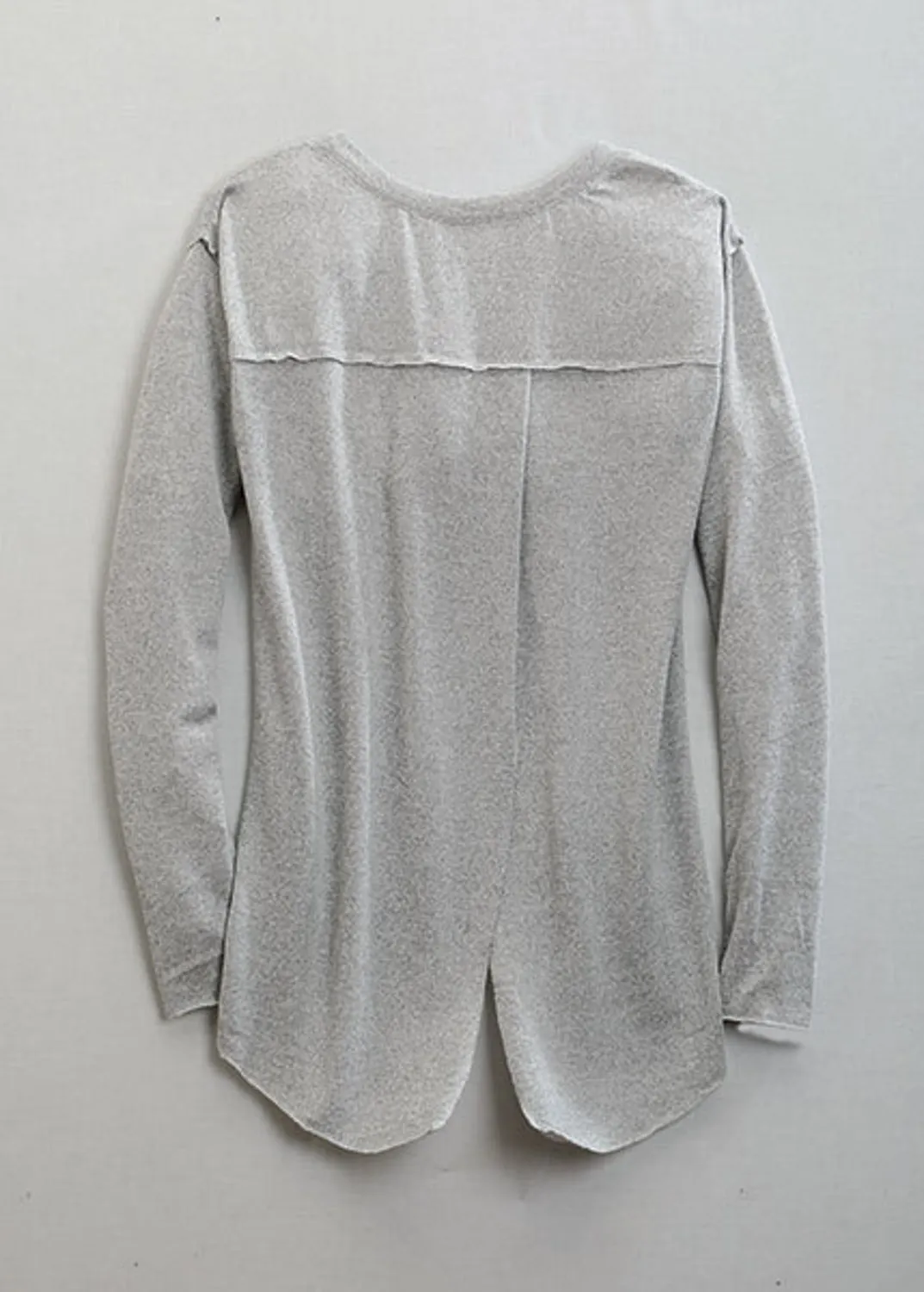 Tin Haul Womens Western Melange Grey Polyester Sweater