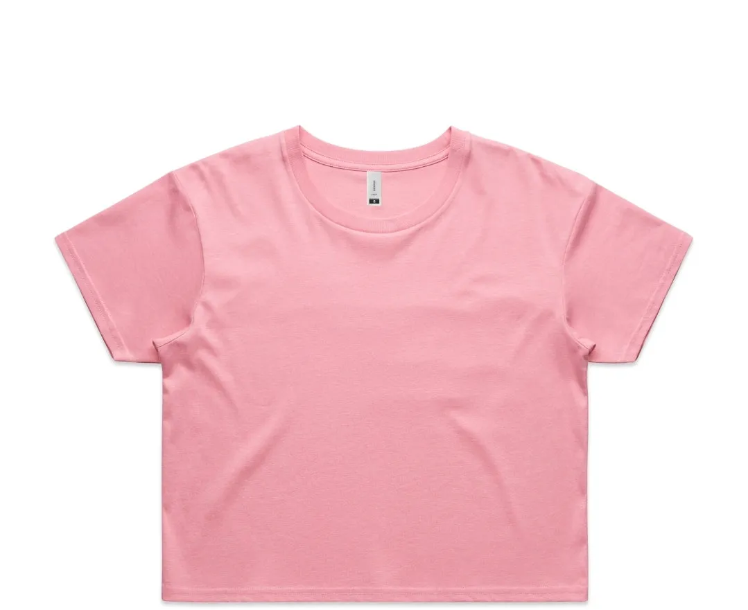 TLB kindness is a vibe CROP tee bubblegum pink