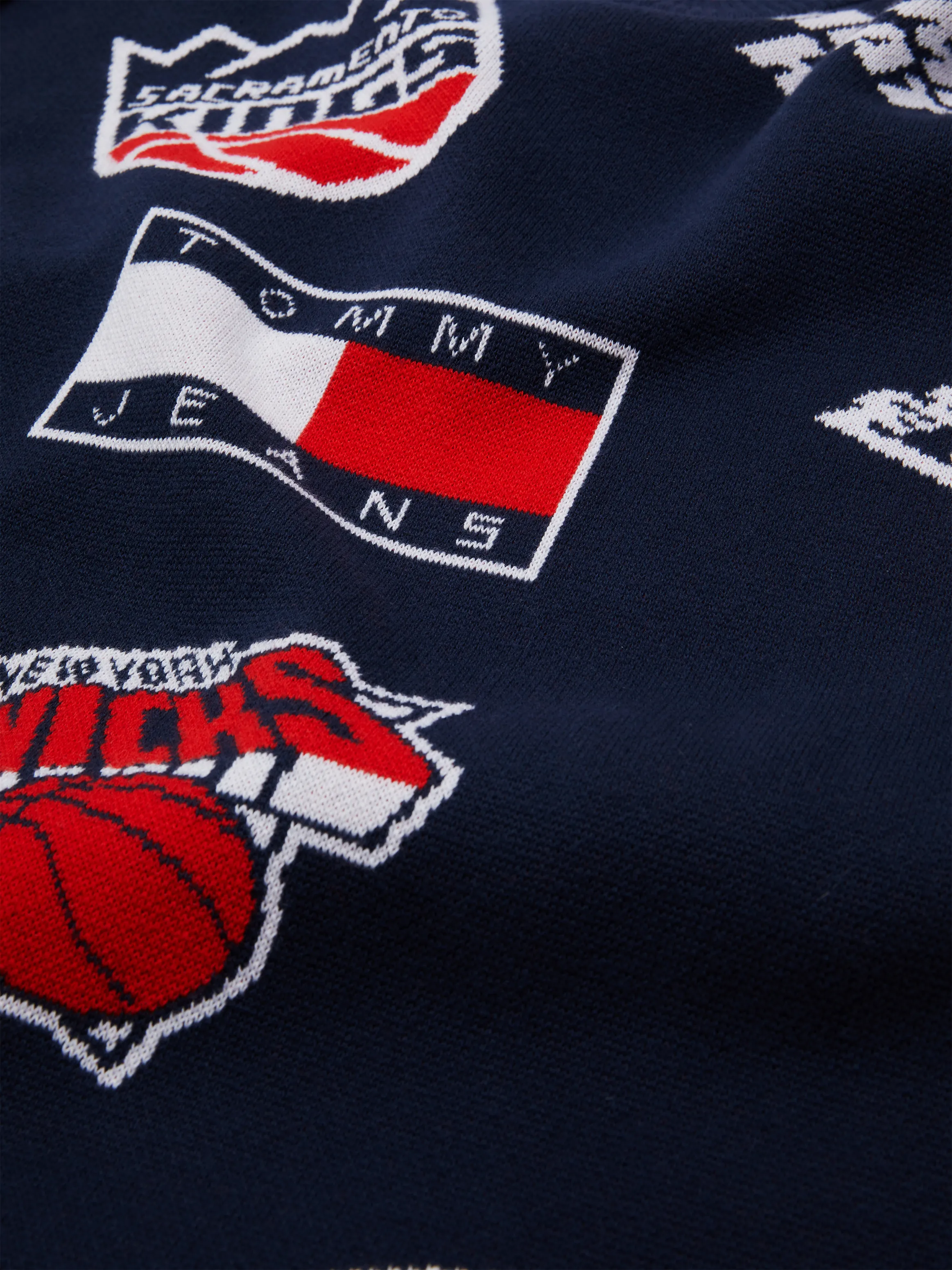 Tommy Jeans & NBA Jacquard Jumper | Sweatshirts & Hoodies | Tommy Jeans