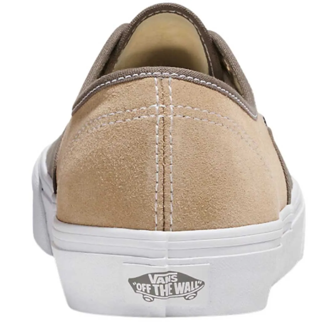 Vans Authentic Sneaker Canvas/ Suede Block Brown (Men's)