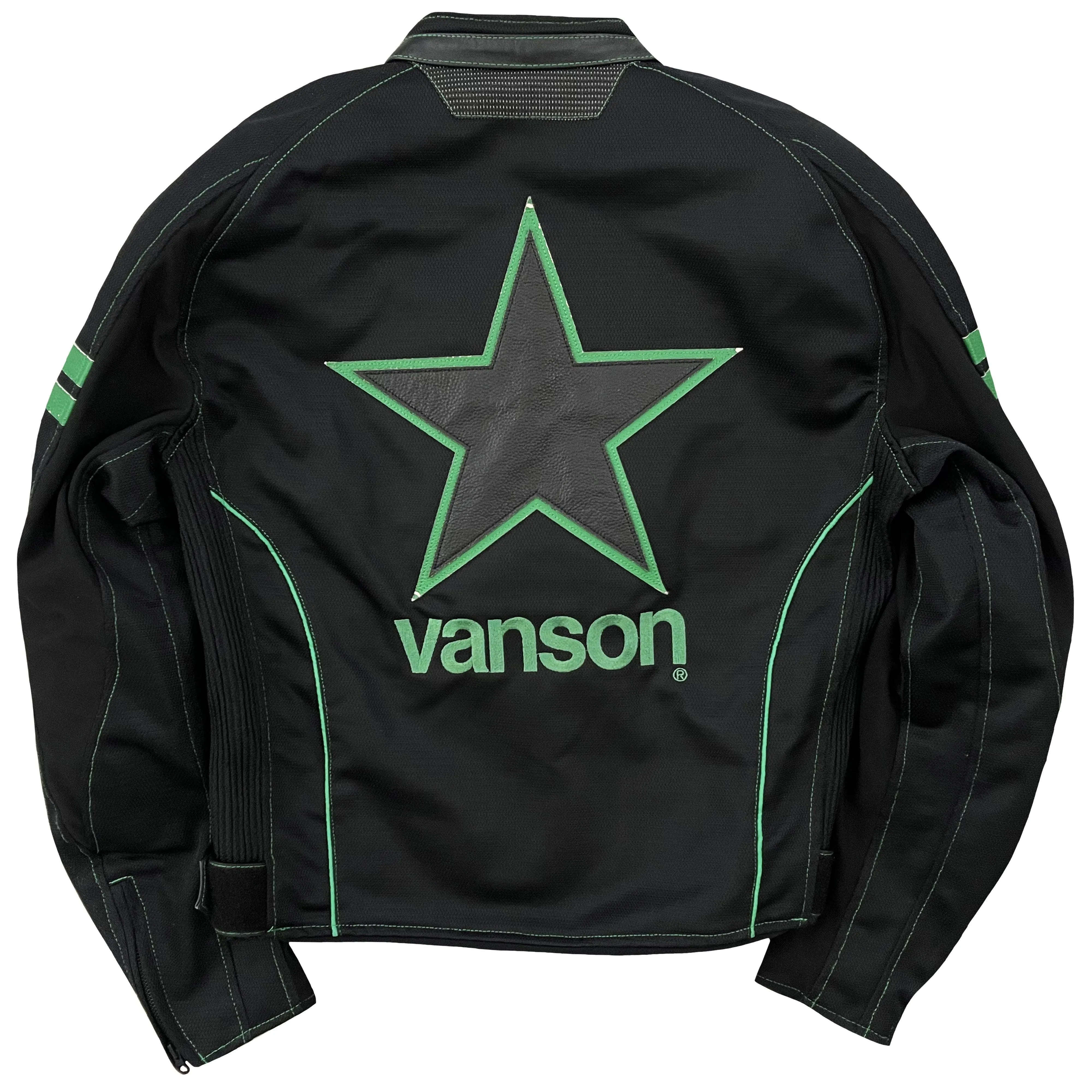 Vanson Leathers Motorcycle Mesh Racer Jacket