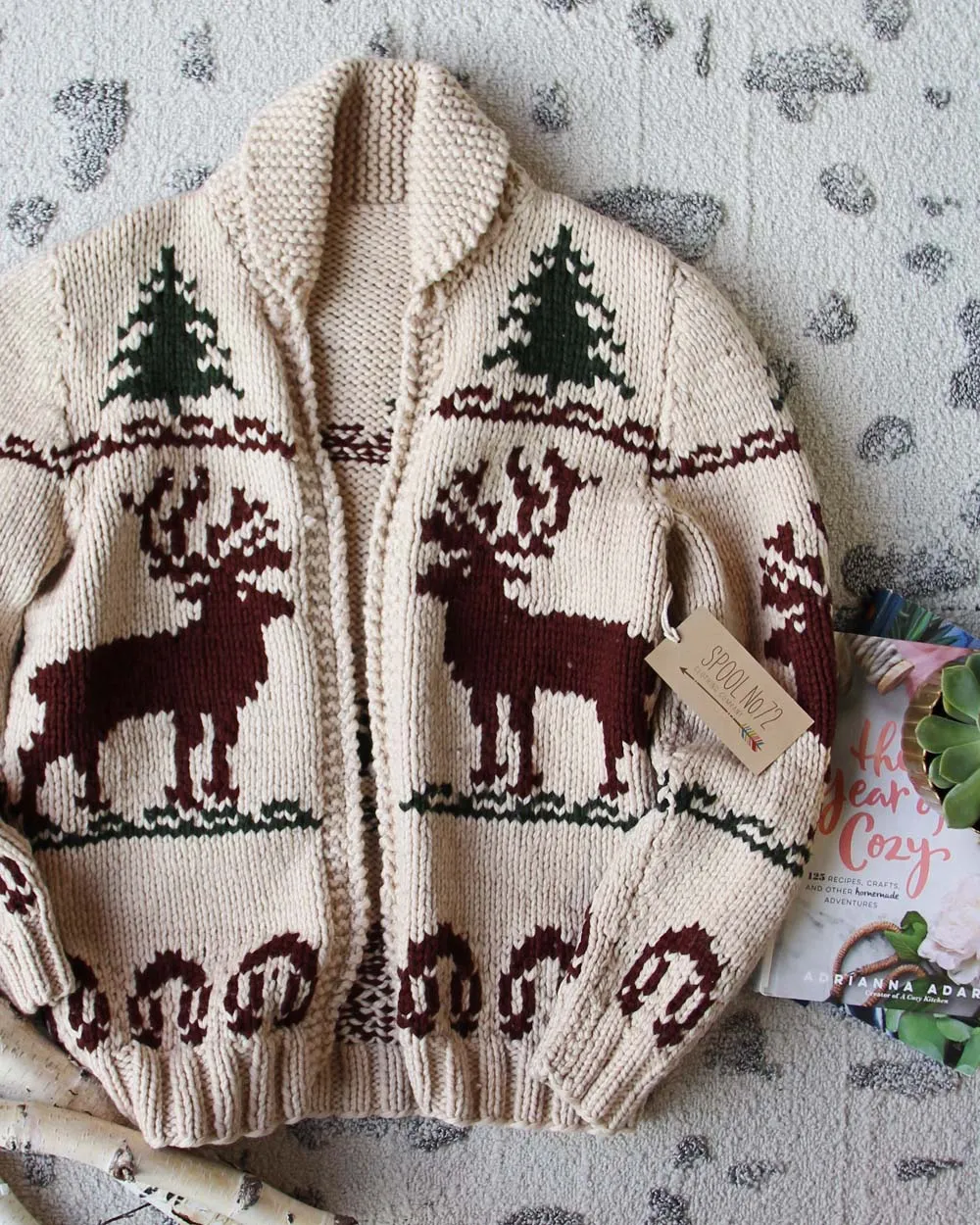 Vintage North Woods Cowichan Sweater