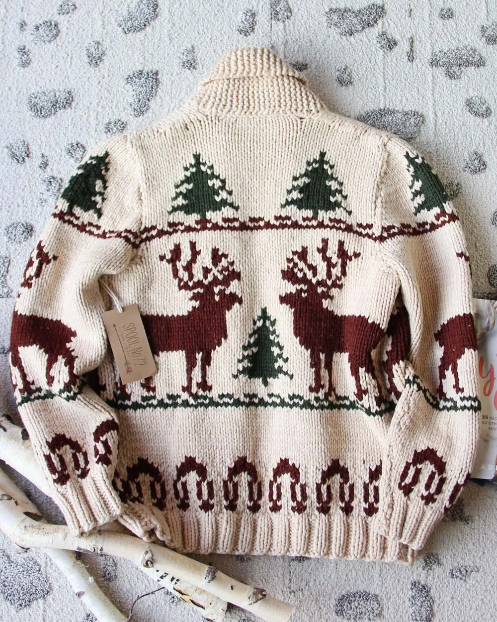 Vintage North Woods Cowichan Sweater