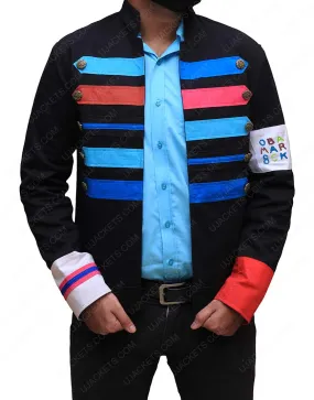 Viva La Vida Jacket - Chris Martin Military Jacket on Ujackets