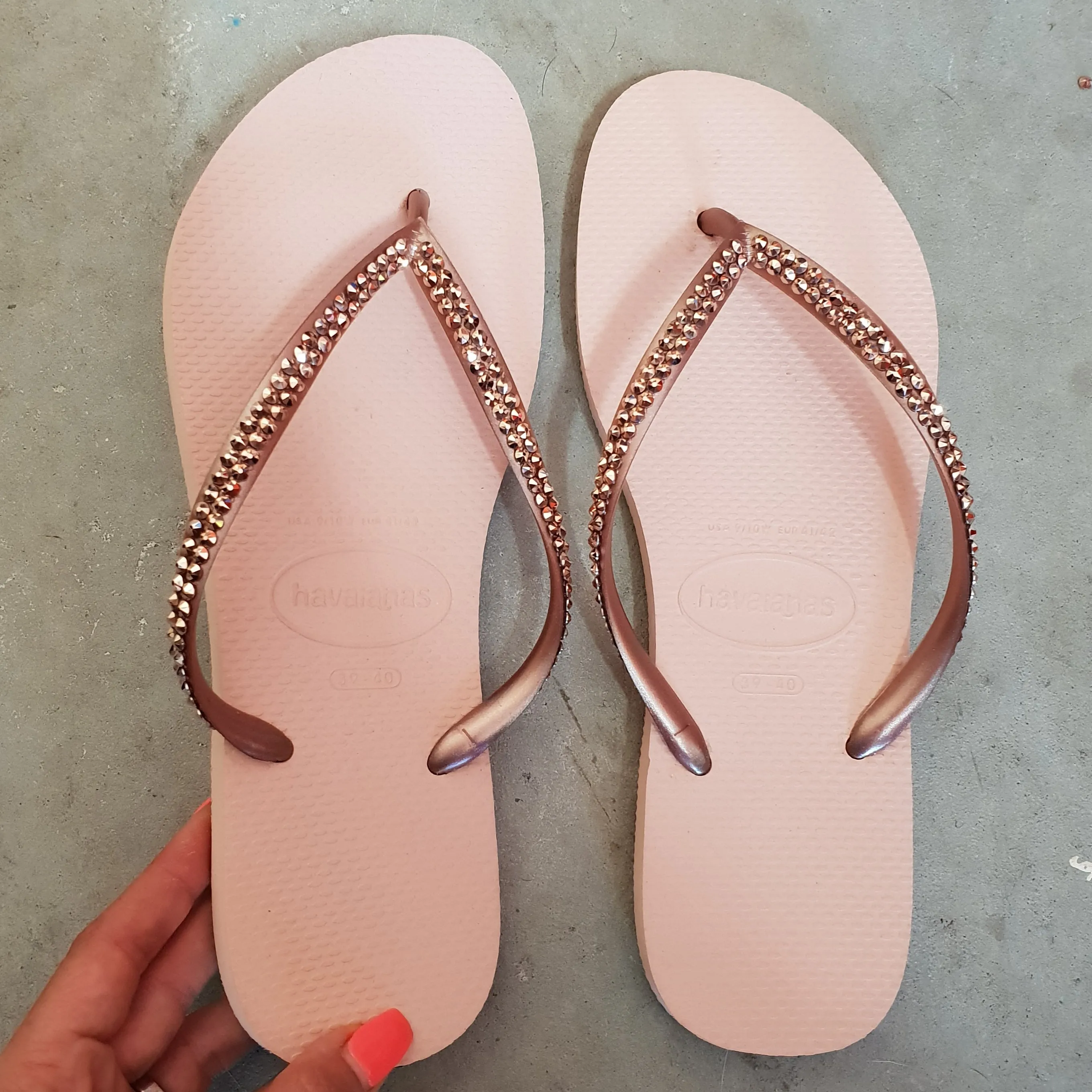 Women's Havaianas Slim (Rose Gold)