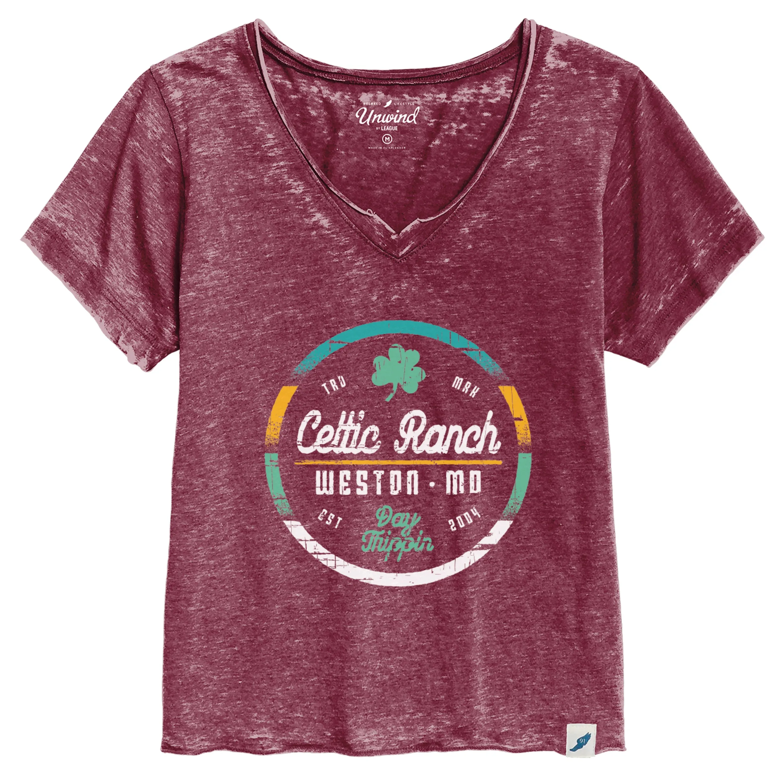 Women's Loose Fit V-Neck (The Rolodexed)