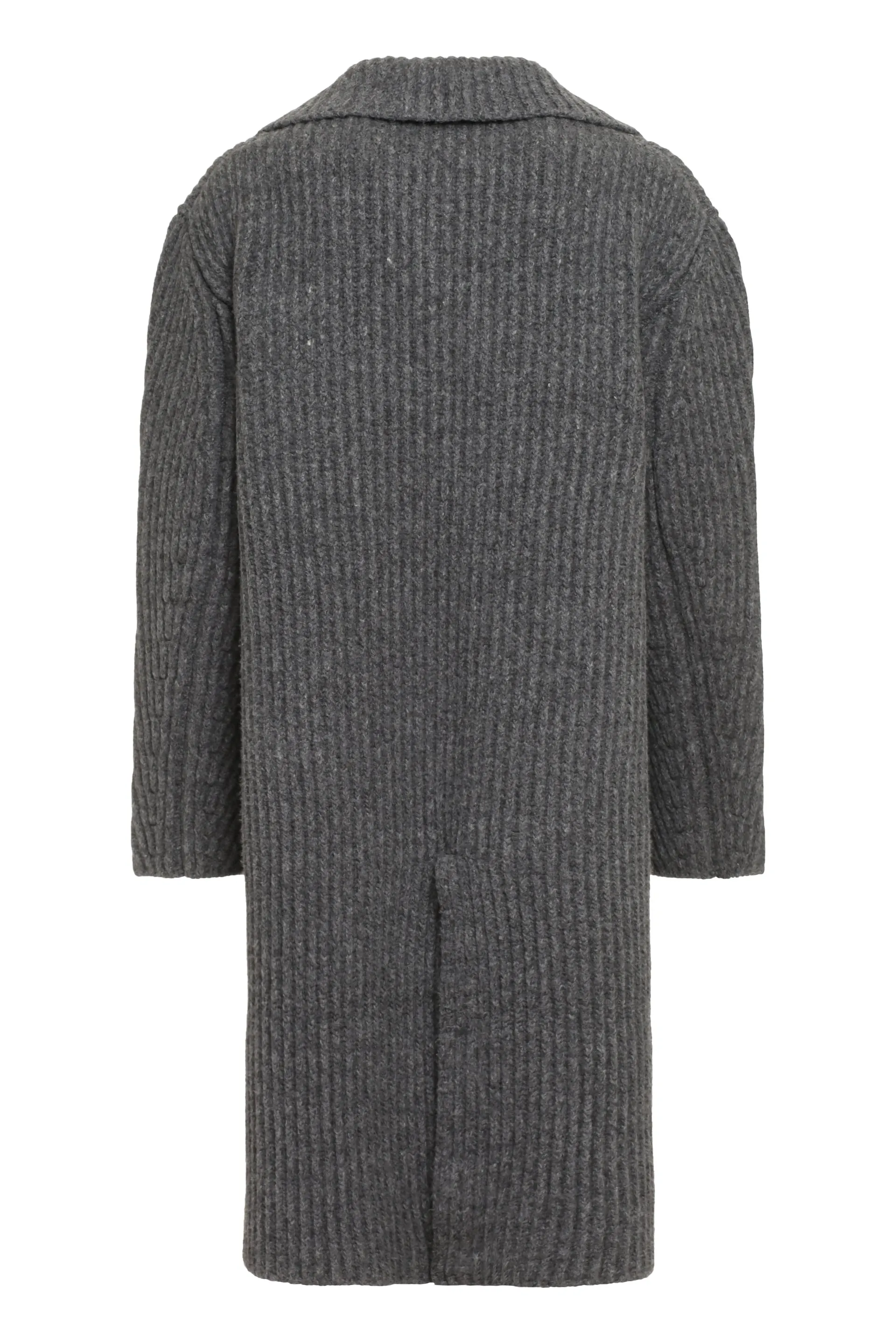 WOOL JERSEY COAT