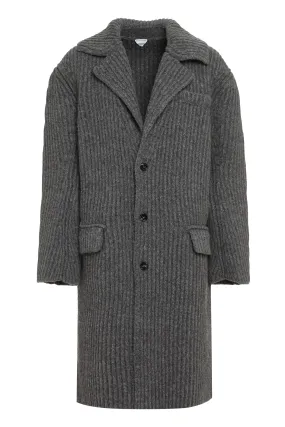 WOOL JERSEY COAT